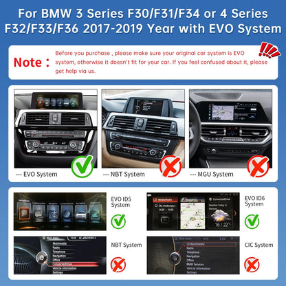 12,3 Inch CarPlay Scherm – Touchscreen Auto Display – Car Radio Scherm – Multimedia Scherm – Auto Navigatie Scherm – Draadloos CarPlay & Android Auto – Smalle Rand HD Display