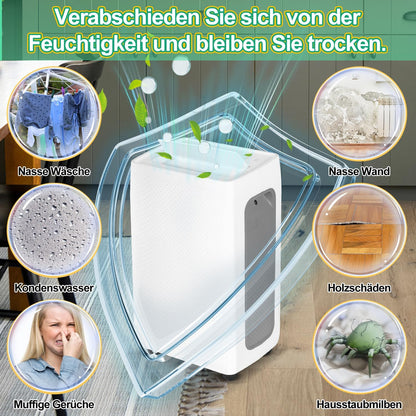 Luchtontvochtiger 26 liter in 24 uur, ontvochtigingscapaciteit: ca. 30 ~ 50 m², led-display met timerfunctie