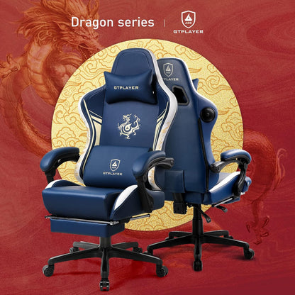 Gamingstoel – Gamestoel – Gaming Chair – Game Stoel – Bureaustoel – Bluetooth Speakers – Verstelbare Rugleuning Tot 150°