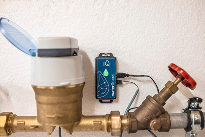 Slimme watermelder met wateralarmfunctie – Wateralarm – Waterbewaker – Wifi-Waterverbruiksmeter – Lekkagedetector – 92 dB Alarm – Wifi En Smartphone