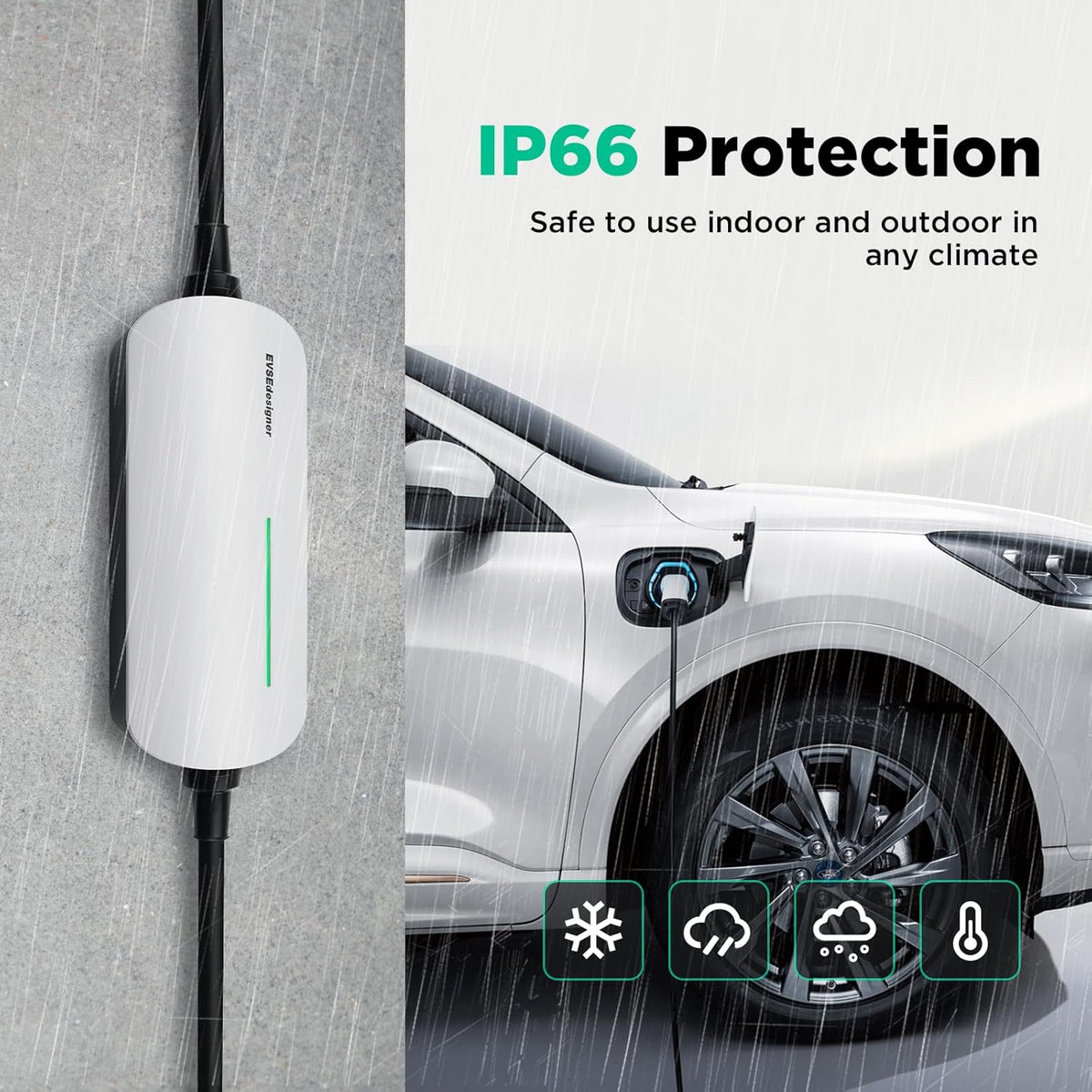 <font dir="auto" style="vertical-align: inherit;"><font dir="auto" style="vertical-align: inherit;">        Portable Wallbox 11kW Charging Cable CEE 16A to Type 2 EV Charger with Carrying Case for all Electric Vehicles & Plug-in Hybrid Cars Max 11kW 16Amp