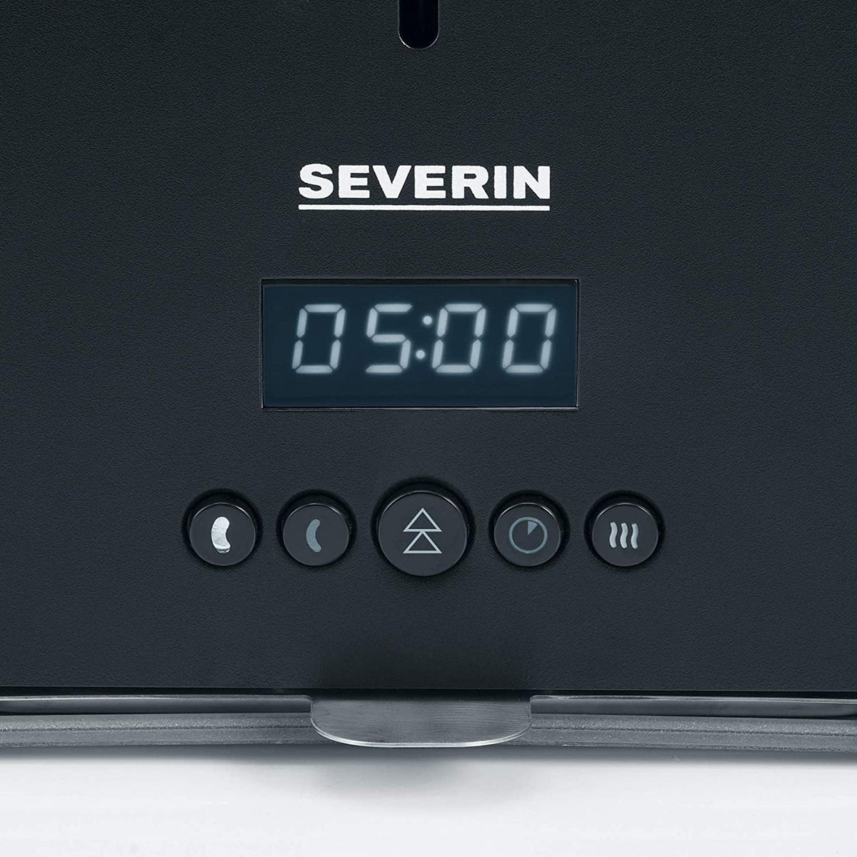 Severin WT 5005 Worster, Roestvrij Staal/Kunststof, Zwart