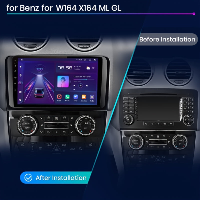 2-DIN Android Autoradio – Multimedia Speler – Multimedia Systeem – GPS Navigatie – Auto Radio – 9 Inch IPS Scherm – 4G Verbinding & Draadloze Android Auto