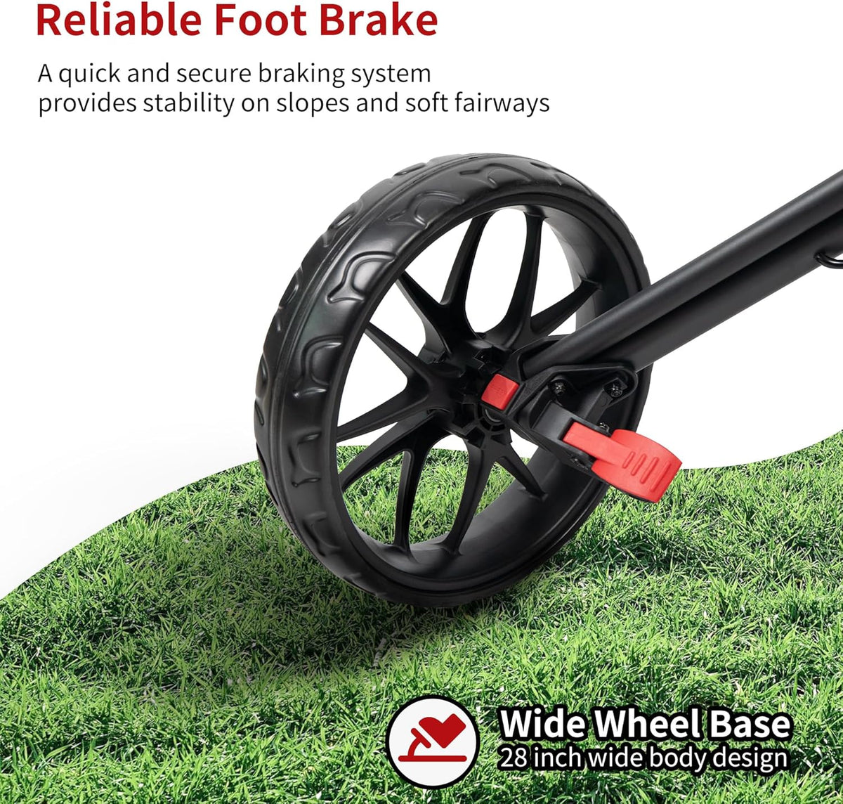 Caddytek Caddylite 15.3 V2 - Deluxe Quad-Fold Golf Duwwagen