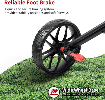 Caddytek Caddylite 15.3 V2 - Deluxe Quad-Fold Golf Duwwagen