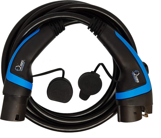 <font dir="auto" style="vertical-align: inherit;"><font dir="auto" style="vertical-align: inherit;">        EV Expert Premium charging cable type 1 | 32A | 1-phase | 5-8 meters (5 meters)       </font></font>