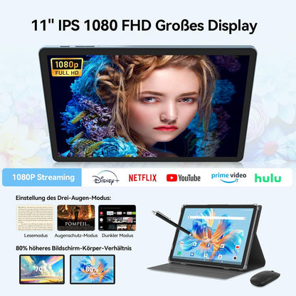 FEONAL 2025 nieuwste tablet 11 inch Android 15 tablets