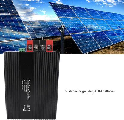 MPPT Solar Controller 40A 12V / 24V Car - Intelligent Regulator for AGM Lithium Battery | 680W PV Capacity with Overload Protection | RV Marine Home Off Grid - QUORE