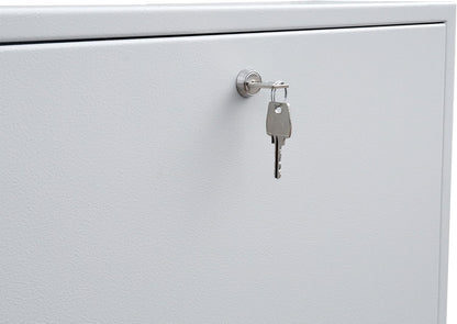 SKT Antennekast met metalen geperforeerde plaat 60 x 60 x 20 cm, QAS6065