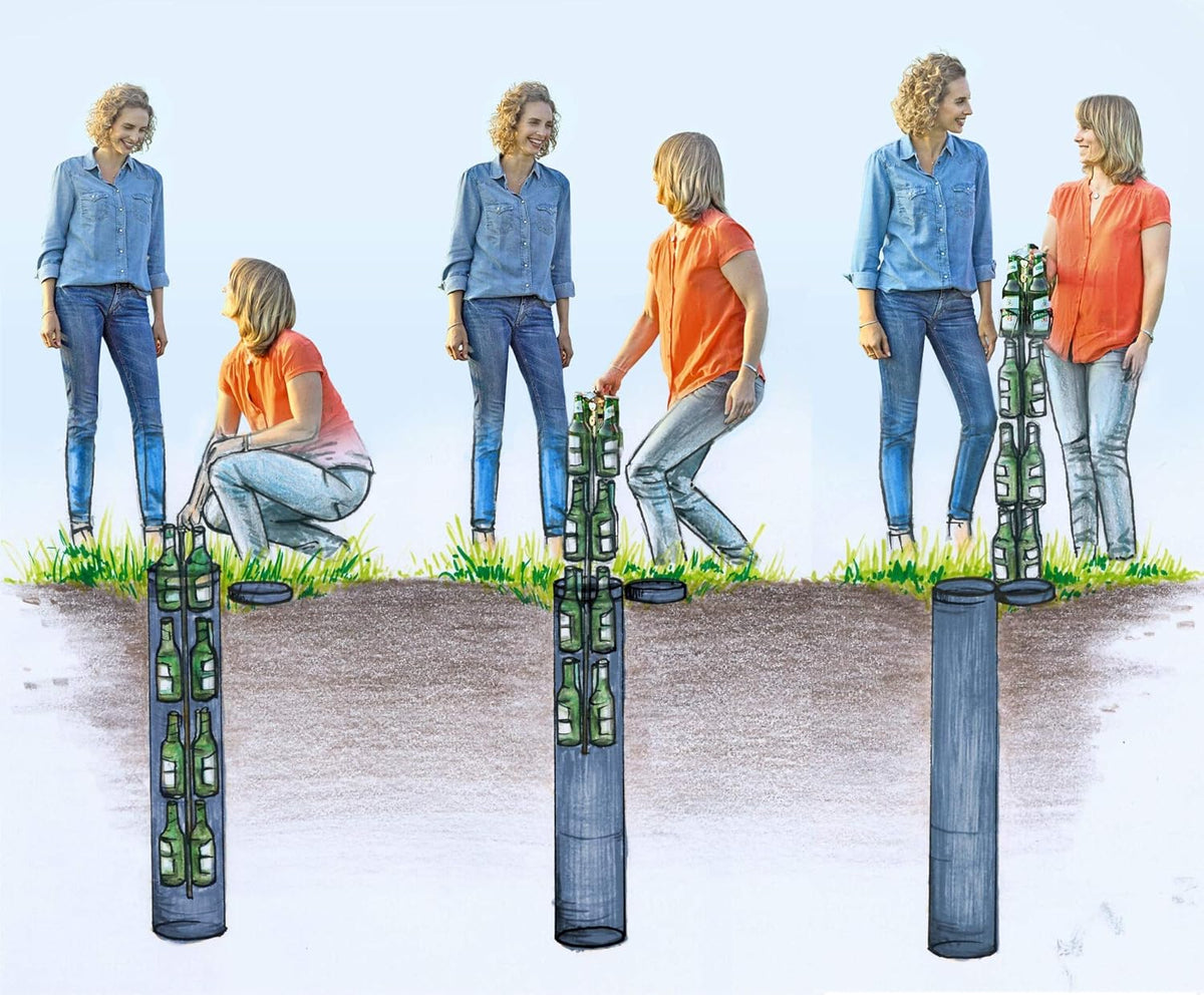 Outdoor/Tuin Erdloch Bierkoeler, zonder elektriciteit, Bar-gadget!