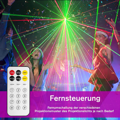 Discolight Party Light DMX 512 Efficient Radiator LED RGB Light DJ Project Music Gadget Discovery Lighting for KTV Bar Family Birthday Halloween - QUORE