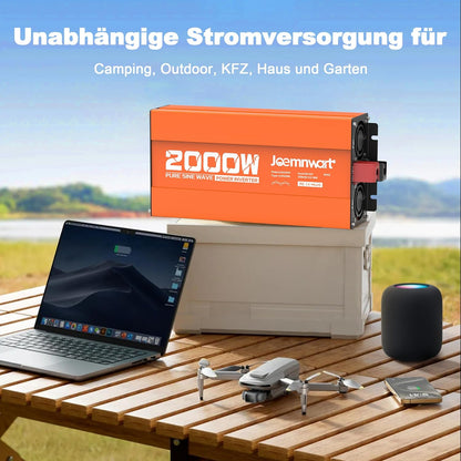 Omvormer met zuivere sinusgolf, 2000 W12 V