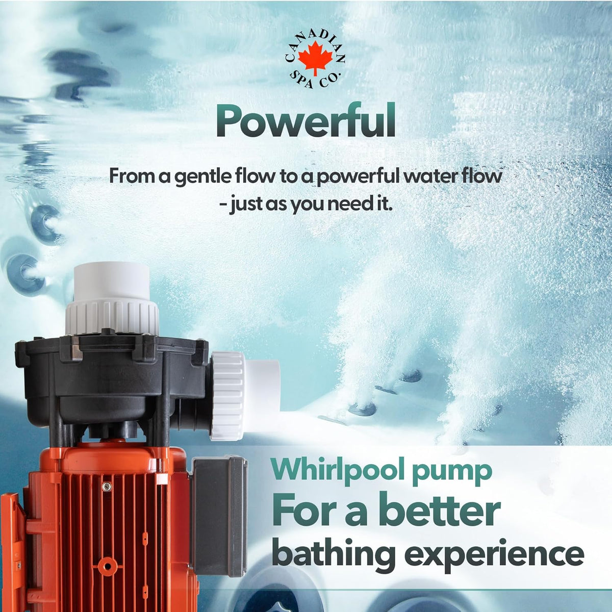 Whirlpoolpomp – Spapomp – Jacuzzi Pomp – Hot Tub Pomp – Massagepomp – 5 pk – 1 Snelheid – 2,5 x 2,5 Inch