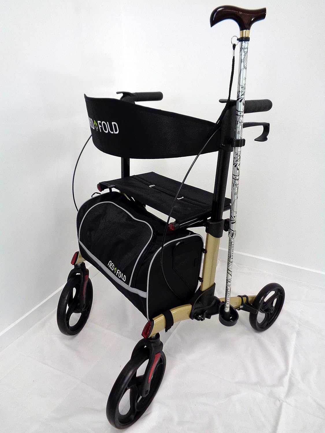 Identités 826024.CHAMPAGNE,Rollator Neo Fold Evolution Champagne
