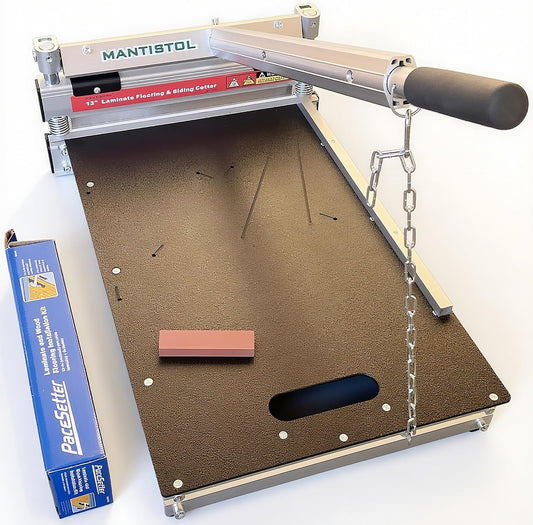 Handmatige Laminaatsnijder – Vloersnijder – Vinylsnijder – Parketsnijder – Laminaatknipper – Snijbreedte Tot 330 mm – 4 Hoekstanden 15°/30°/45°/90°