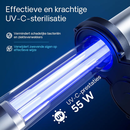 SunSun CPA-50000 drukvijverfilter met ingebouwde UVC-eenheid 55W voor vijvers tot 80000 liter