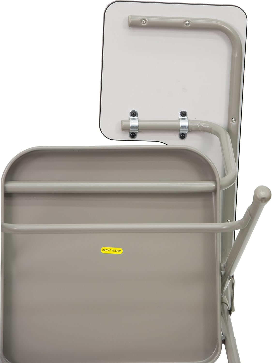 Flash Meubels Premium Staal Vouwstoel met Links Handed Tablet Arm
