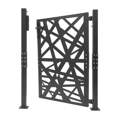 Garden Gate, Outdoor Garden Entrance Gate, Garden Metal Gate
