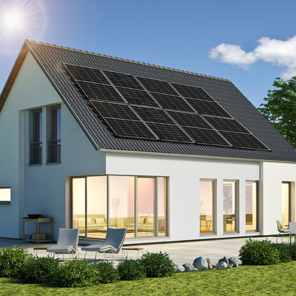 300W Zonnepaneel – Solar Panel – Photovoltaïsch Module – Batterijlader – Off-grid Systeem – 24% Efficiëntie – Halfcut Technologie – 12V Compatibel