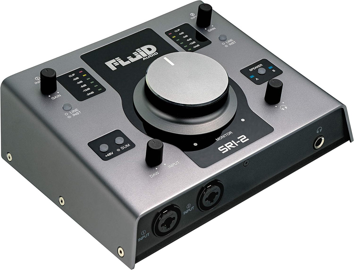 Fluid Audio SRI-2 USB audio-interface & monitorcontroller