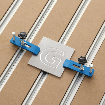 Genmitsu 6060 aluminium en MDF hybride spoilerboardtafel voor CNC-routermachine PROVerXL 4030 V2 tot 6060 XY-as uitbreidingsset, 790 x 673 x 20 mm