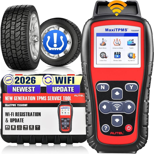 TPMS Tester – TPMS Programmeertool – Bandenspanningssensor Tester – TPMS Resetter – Sensor Activator – Wifi Updates – 4 Programmeermodi voor MX-Sensoren - QUORE