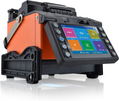 Kern tot Kern Glasvezel Optische Lasmachine Fusielasmachine (Met 4 paar elektroden) FTTH Fiber Optische Fusion Splicer Splicing Machine for SM MM DS NZDS (SS413F)