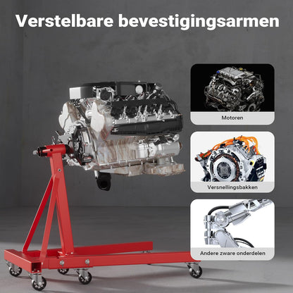 Motorstandaard motorkrik 900 kg motorlift motorblok standaard lift