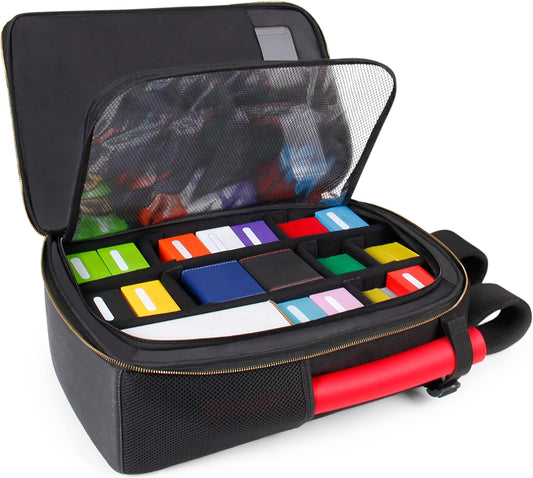 ENHANCE MTG Rugzak TCG Card Storage - TCG Rugzak voor Deck Boxes, Mouwkaarten, Speelmatten, MTG Accessoires