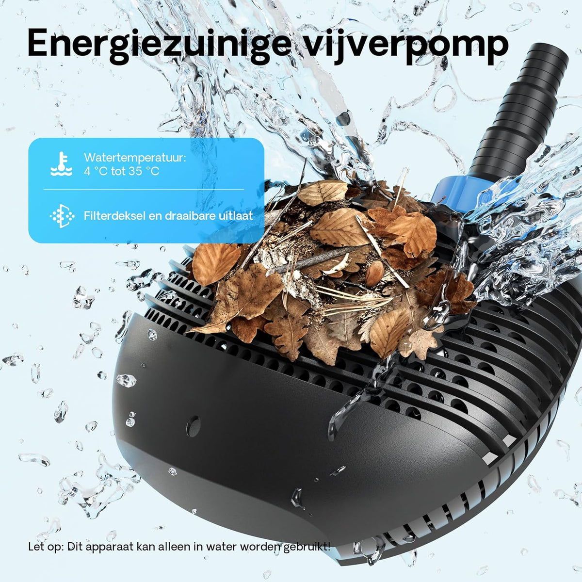 SunSun CTF-8000 SuperECO vijverpomp filterpomp 8000l/h 70W