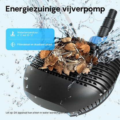 SunSun CTF-8000 SuperECO vijverpomp filterpomp 8000l/h 70W