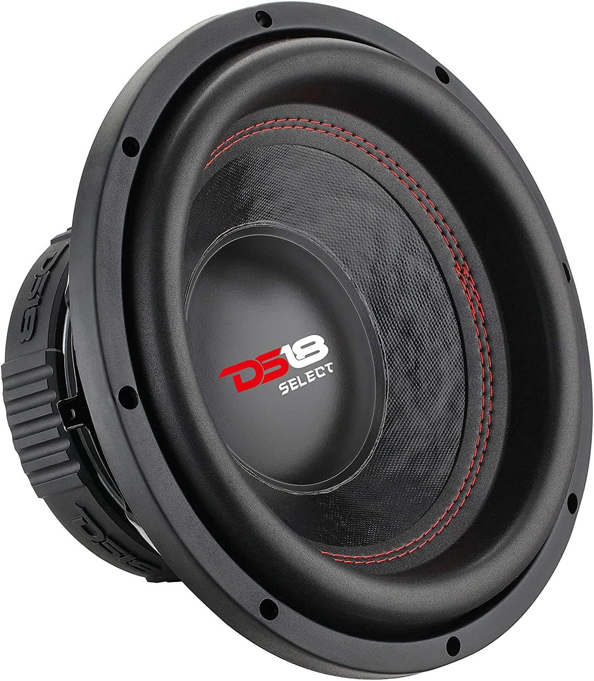 1 SUBWOOFER DS18 SELECT SLC-8S SLC8S 20,00 cm 200 mm 8" 200 watt rms en 400 watt max svc single voice coil 4 ohm sub ideaal voor kofferbakdeksel, 1 stuk