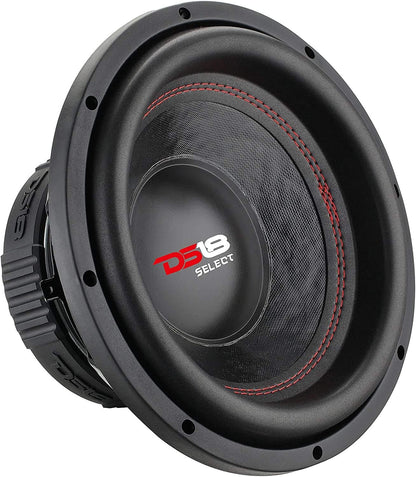1 SUBWOOFER DS18 SELECT SLC-8S SLC8S 20,00 cm 200 mm 8" 200 watt rms en 400 watt max svc single voice coil 4 ohm sub ideaal voor kofferbakdeksel, 1 stuk