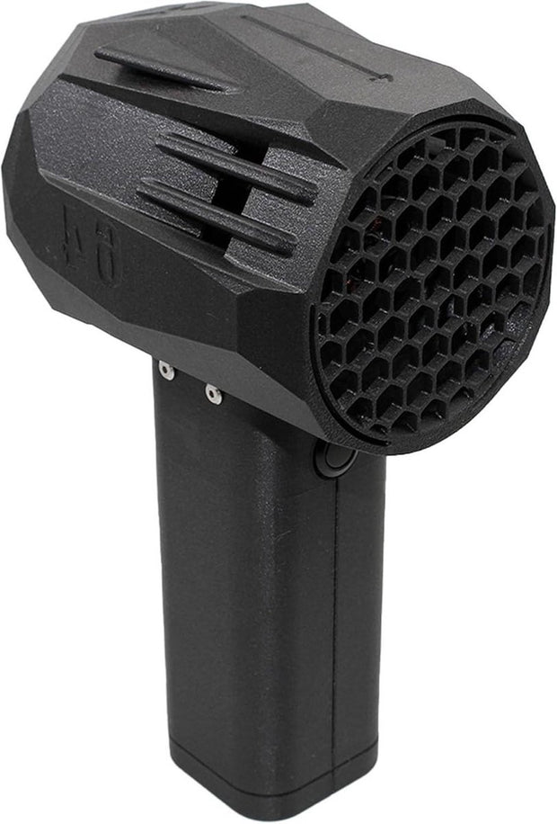 Stuwjet Droogventilator - Draagbare Sneeuwblazer - Jet Fan Dry Blazer 240 km/u - Snelheid Krachtige Ventilator - 1400 g 64 mm Borstelloze Motor - Reisgemak - Krachtig - Zwart