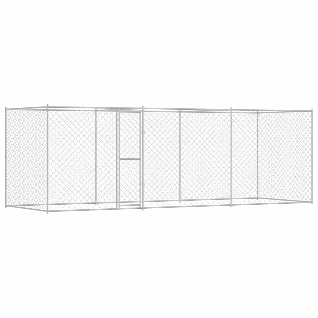 Hondenren – Puppyren – Hondenkennel – Konijnenren – Omheining – 6x2x2 Meter – Gegalvaniseerd Staal – Weerbestendig & Roestvrij