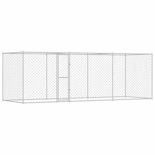 Hondenren – Puppyren – Hondenkennel – Konijnenren – Omheining – 6x2x2 Meter – Gegalvaniseerd Staal – Weerbestendig & Roestvrij