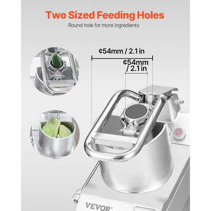 Keukenmachine – Foodprocessor – Keukenrobot – Keukenmixer – Hakmolen – 750W Motor – 6 Roestvrijstalen Messen