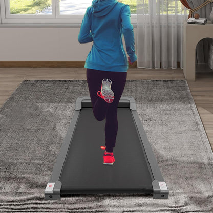 Under Desk Treadmill 3.0 PS Walking Pad Small Portable Treadmill for Office and Home Small Compact Treadmill Shock Absorbing Low Noise Max Load Capacity 150kg - QUORE