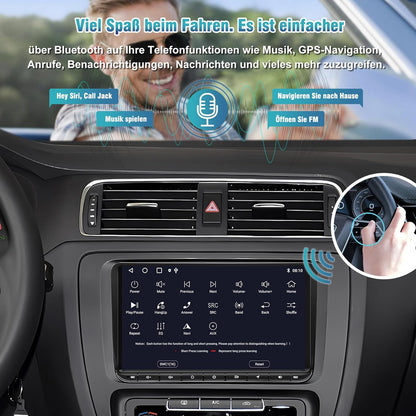 Autoradio – Multimedia Systeem – Autostereo – Infotainment – Radio – Android 13 – 9 Inch Touchscreen – Draadloos CarPlay & Android Auto