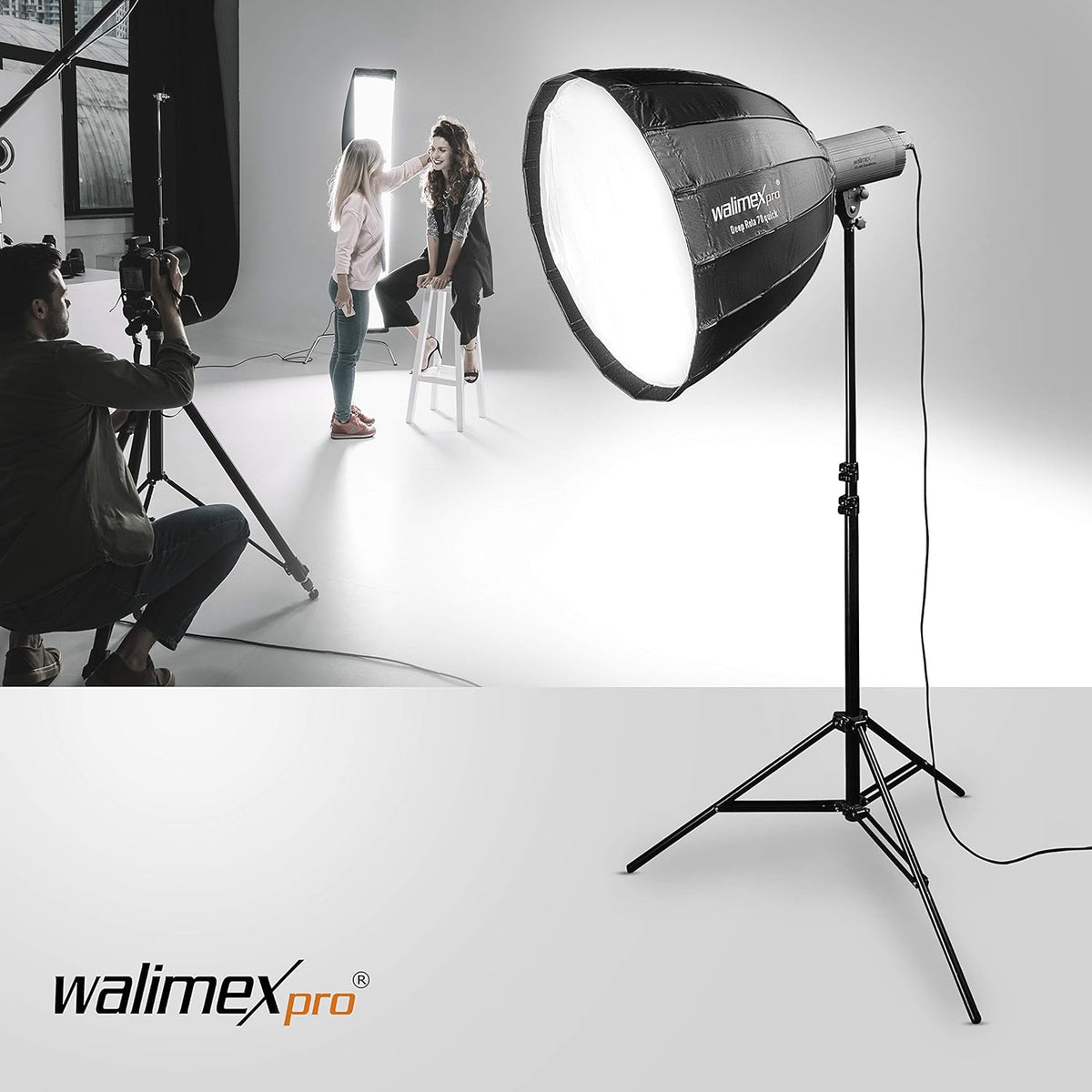 Walimex Pro 22586 22586 Softbox (Ø x H) 900 mm x 180 mm 1 st.