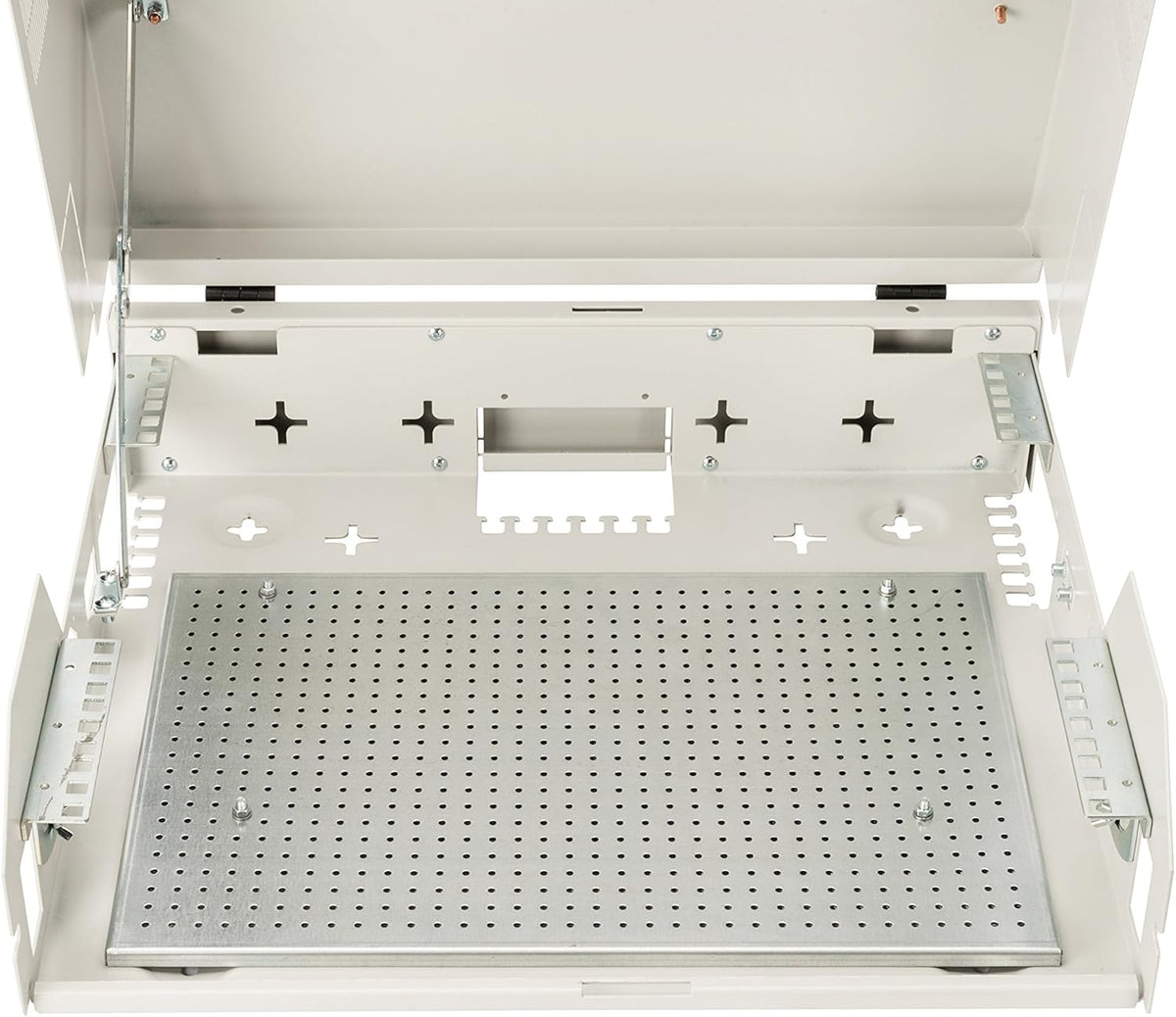 19 Inch Netwerkkast Voor Wandmontage – Rack – Serverkast – Patchkast – Wandkast – 3HE + 2HE Indeling – Nuttige Diepte Tot 26,5 Cm