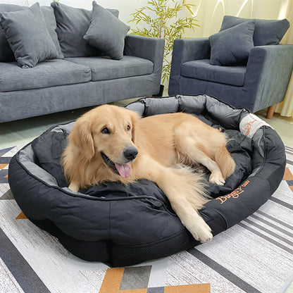 Hondenmand – Hondenkussen – Hondenbed – Dog Sofa – Hondenligbed – Extra Groot – Krasbestendig Oxford – Afneembare Wasbare Hoes – 105x80x22 cm