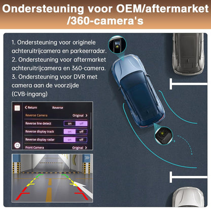 Draadloze CarPlay Android Auto Retrofit Kit – CarPlay Adapter – Smart Connect Module – Infotainment Upgrade – Bluetooth Interface – Siri Stembesturing – Achteruitrijcamera Ondersteuning