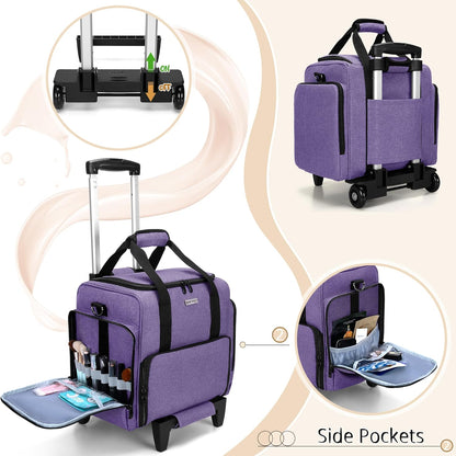 BAFASO Make-up trolley tas,, lila, 33 cm