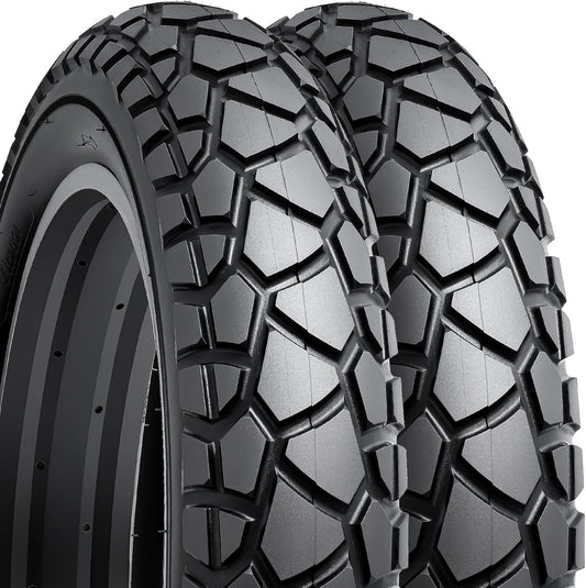 YUNSCM 2-PCS 20-inch Heavy Duty 20x4.0/98-406 Fat E-Fietsbanden 20inch FatFietsbanden Compatible with Electric 20x4.0 20X4 All-Terrain Directional TreadFietsbanden (Y-1327)