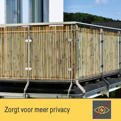 Sol Royal Privacyscherm Bamboe 180x250 cm (HxB) SolVision B38 – Duurzaam & Weerbestendig 100% FSC® Bamboe Balkonscherm Tuinscherm Wind- & Zonbescherming voor Terras Tuin