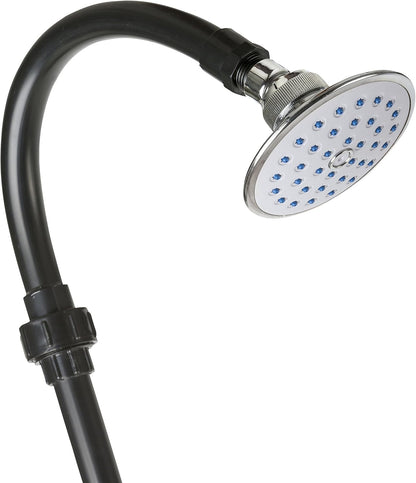 Gre AR1009 Solar Douche, Zwart, 22 x 22 x 215 cm