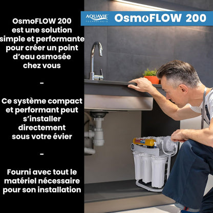 Waterzuiveringssysteem Onder De Gootsteen – Omgekeerde Osmose Systeem – Osmosefilter – Waterfilter – Drinkwaterfilter – Tot 700 Liter Per Dag – 6 Filtratiefasen