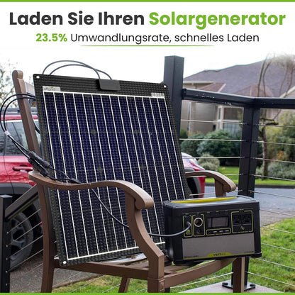 Offgridtec ETFE-AL 160W semi-flexibel 18V zonnepaneel V2