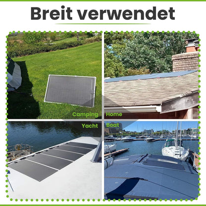 Offgridtec ETFE-AL 160W semi-flexibel 18V zonnepaneel V2